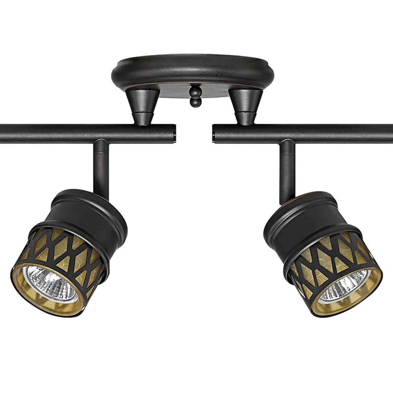 Kearney 46.13'' 6 -Light Swing Arm Track Track Kit with Dimmable and Adjustable Head