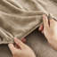 4 draps très grand taupe - 100% doux et confortable avec des draps-housses plats 2 taies d'oreiller brossées des deux côtés Entièrement élastiquées Lavable à la machine Ultra