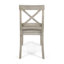 Ensemble de 2 chaises de salle à manger en bois d'acacia de style rustique Roshan Farmhouse-987560816