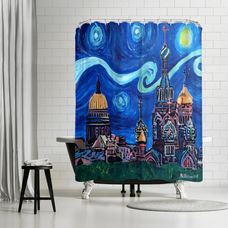 Hogwarts Model Shower Curtain