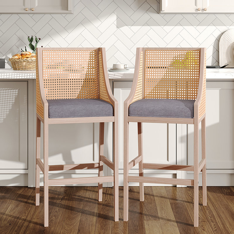 Albena 77cm Stool, Blue