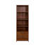 Bibliothèque avec tiroirs, hauteur 70,87 po, 4 tablettes, moderne, bureau à domicile, salon, bureau