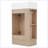 Modern Bathroom Vanity Cabinet with Two-tier Shelf-102422892