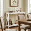 2 Tier X Design Console Table Sofa Side Accent Table-887280966