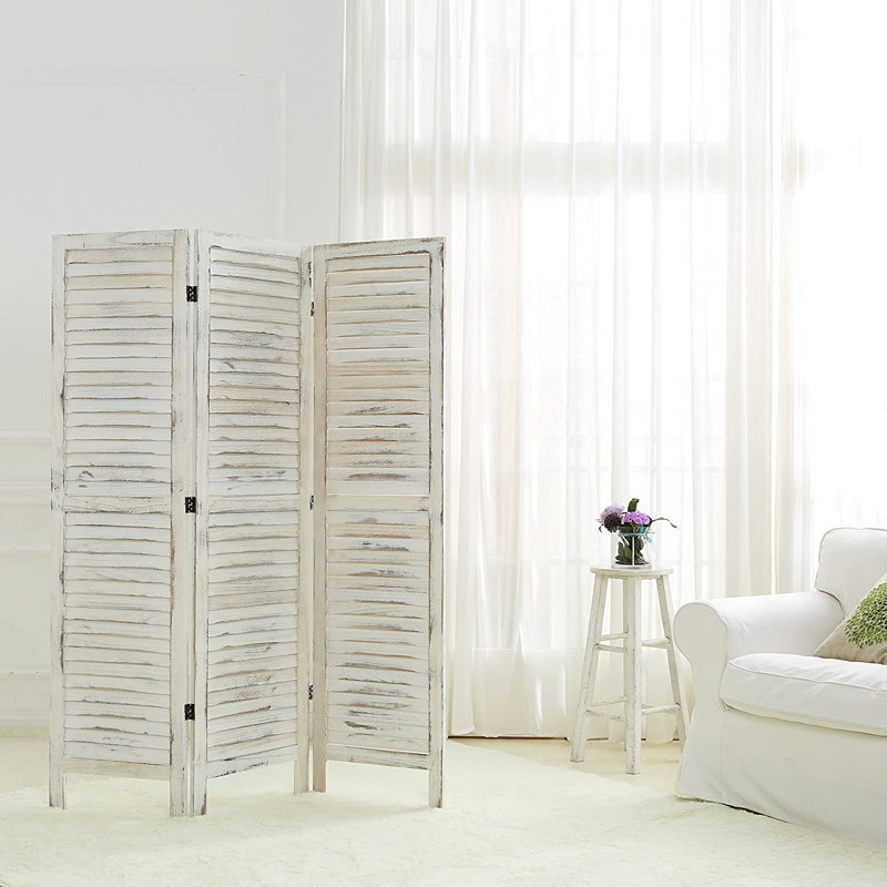 Solid Wood Room Divider, 3