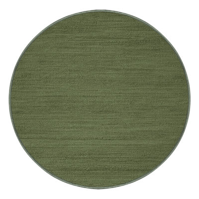 Tapis vert uni lavable à la machine