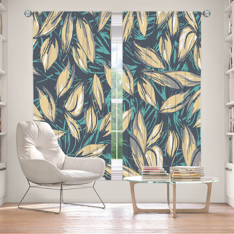 Ruthila Room Darkening Curtain Pair, 40" W x 82" L