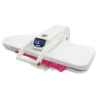 Intelligent Steam Press With Multiple Fabric Settings And Steam Burst Function, Touchscreen Steam Press With 5 Temperature Gears