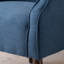 Élégant siège bleu marine - tissu, capitonnage à boutons, fauteuil club confortable en tissu recouvert de capitonnage-1556979634