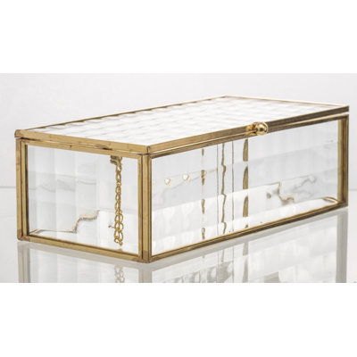 Glass Jewelery Box +
