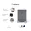 Meuble-lavabo de comptoir en marbre blanc Carrara Elizabeth avec robinet Elizabeth-1241749977-1241749976