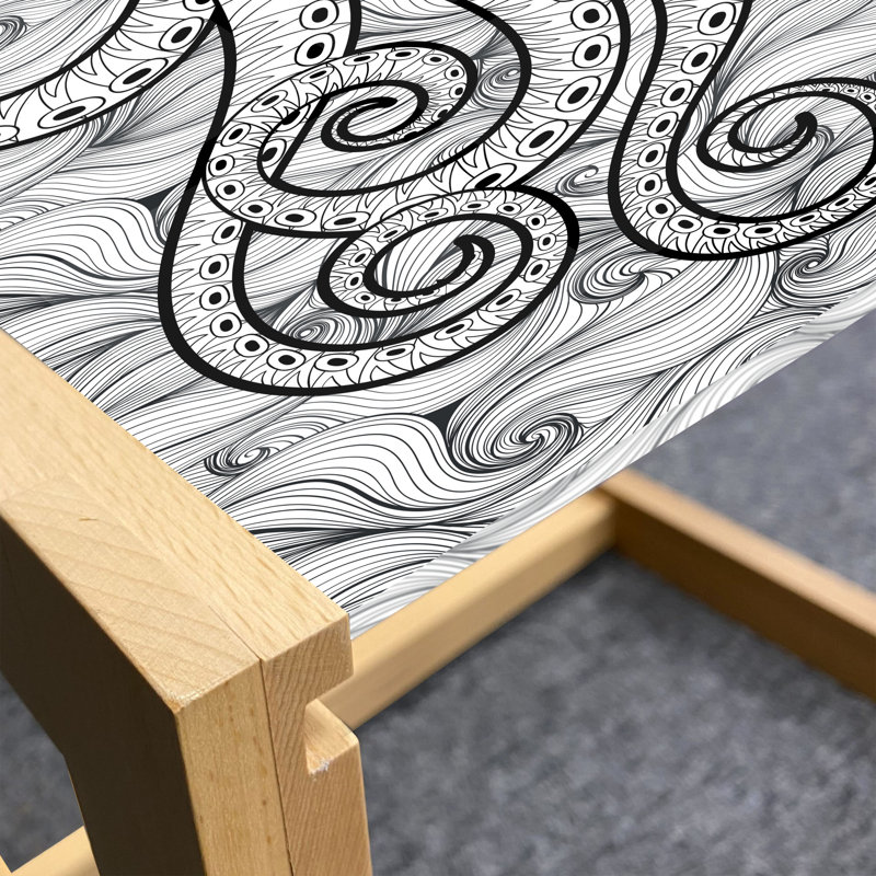 Jaiquan Trestle Coffee Table, 40cm H x 46.5cm W x 62cm D