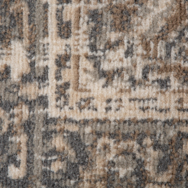 10' Medallion Power Loom Runner Rug