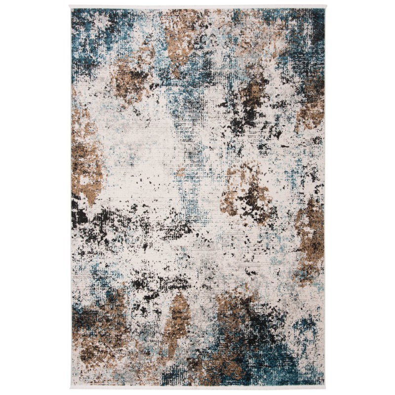 Brockhausen Abstract Area Rug, Rectangle 61 x 91 cm