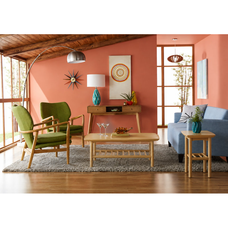 Amelia Rectangular Coffee Table Natural Oak, Natural Oak