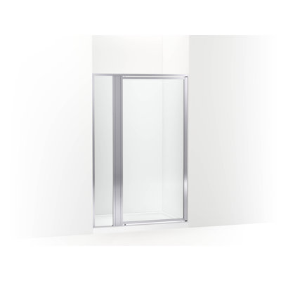 Attend 69" H Pivot Shower Door With 1/8"-Thick Glass