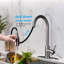 Pull Down Single Handle Kitchen Faucet