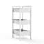 Bureau de réception de 46,5 pouces avec armoire de rangement-562434314