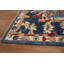 Tapis floral teint à motif floral Oushak 8 x 10