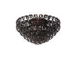 Giogali Ceiling Lamp 80 Crystal Smoky Glossy Chrome E26 Ul 1