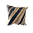 Real Zebra Skin Pillow Cover 17X17 inches