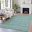 Machine Washable Indoor/Outdoor Xhevrie Teal Rug-112171073