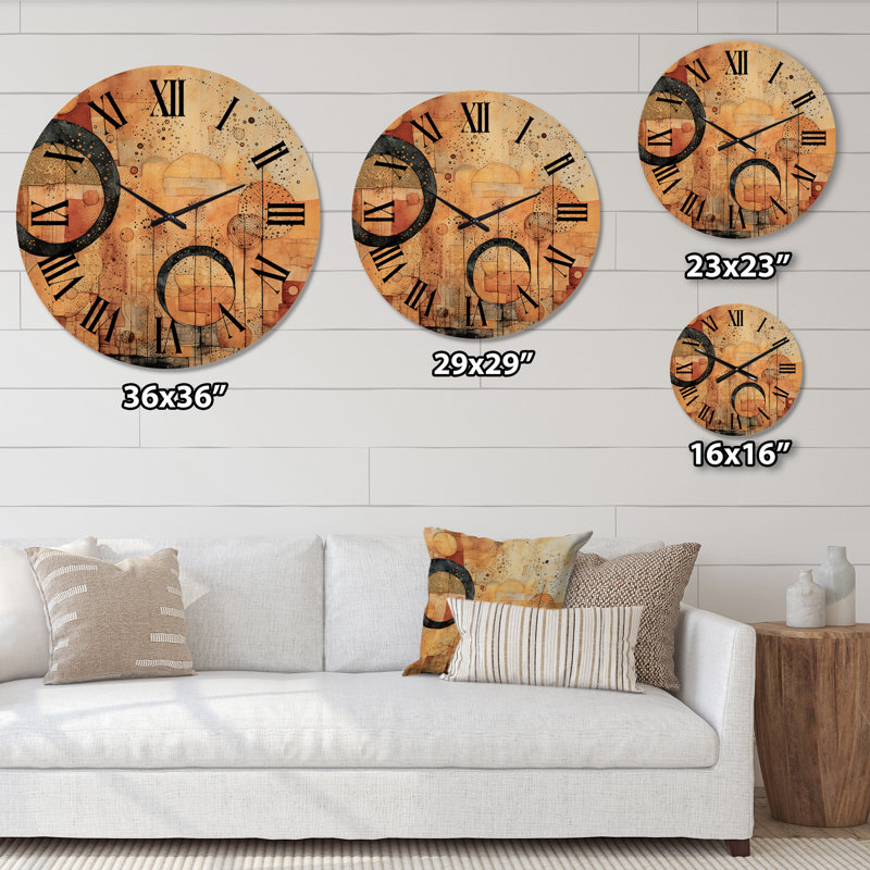 Horloge murale Escape To Serenity, Grand