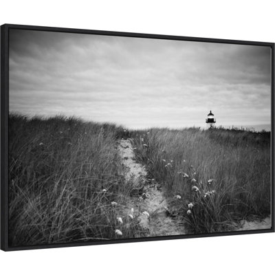 "Andrijana Nantucket Lighthouse", impression encadrée sur toile par Aledanda
