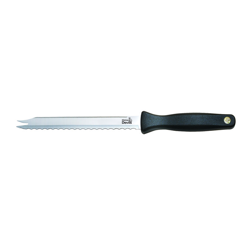 Kitchen Devils 17.5cm Serrated Specialty Knife