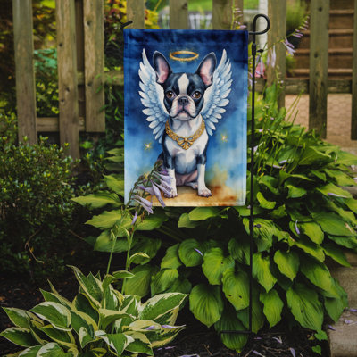 Boston Terrier, mon ange, drapeau de jardin