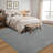 Machine Washable Rug Super Soft Fluffy Area Rug for Bedroom Modern Shaggy Rugs Fuzzy Kids Room Rug Plush Indoor Non-Slip Accent Carpet for Nursery Living Room Home Decor-610174573
