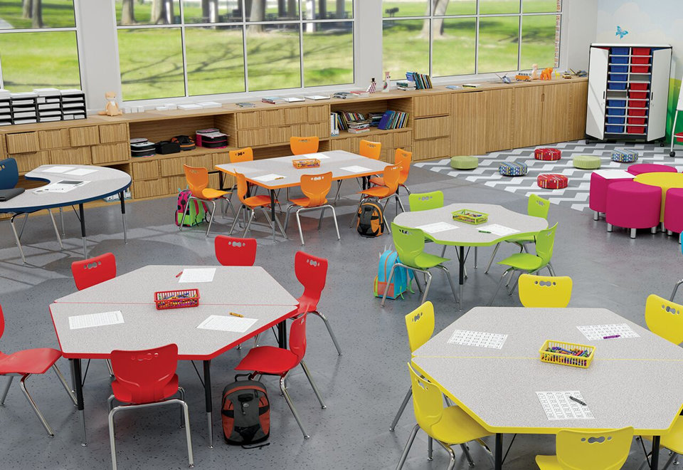 Hierarchy Plastic Classroom Chairs