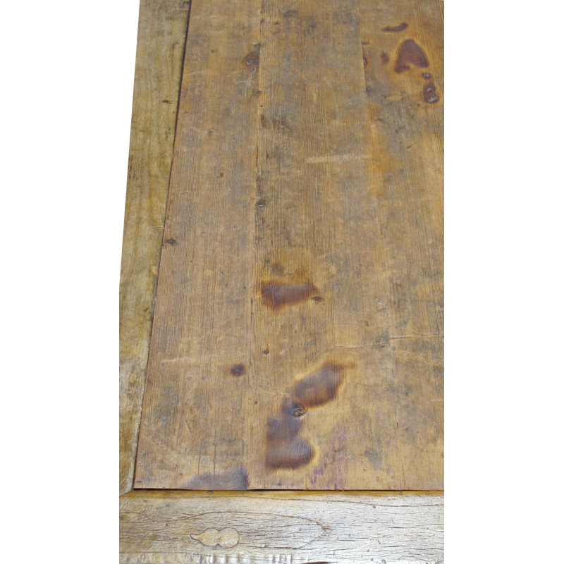 61" Long Elm Wood Console Table
