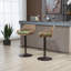 Swivel Upholstered Counter Stool-689416240