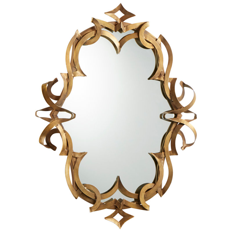 Charcroft Oval Metal Mirror