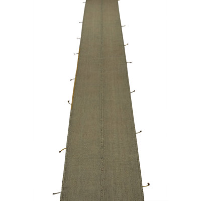 One-of-a-Kind 3' X 27'3" Hand Knotted Area Rug