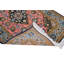 Tapis zone en laine brun/rose 2 pi 8 po x 4 pi 3 po one-of-kind à la main noué la
