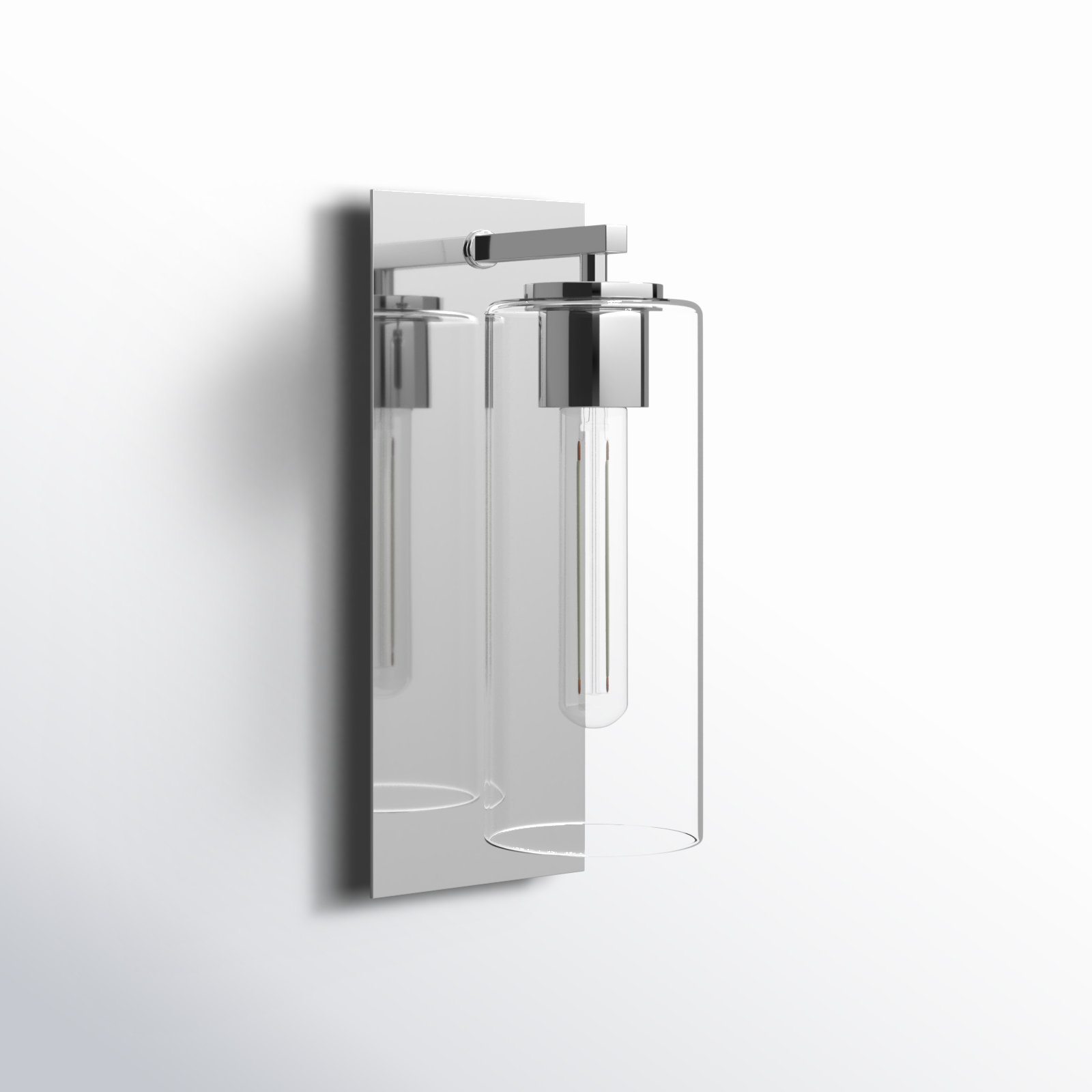 Chimere Wall Sconce, Polished Nickel
