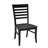 Sardinia Solid Wood Ladder Back Side Chair-119441019