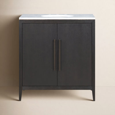 Alsup 30" Acacia Single Bathroom Vanity