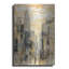 «Manhattan Manhattan and Gold I» par Silvia Vassileva, art mural en métal-2134365670