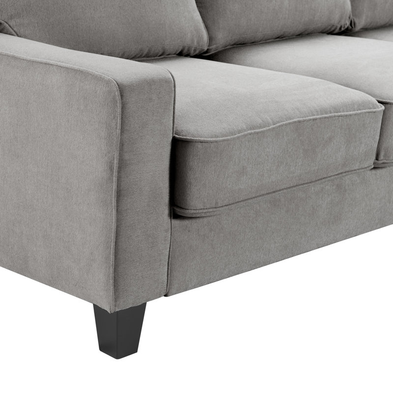 Canapé modulaire réversible avec rangement Serta Palisades, gris