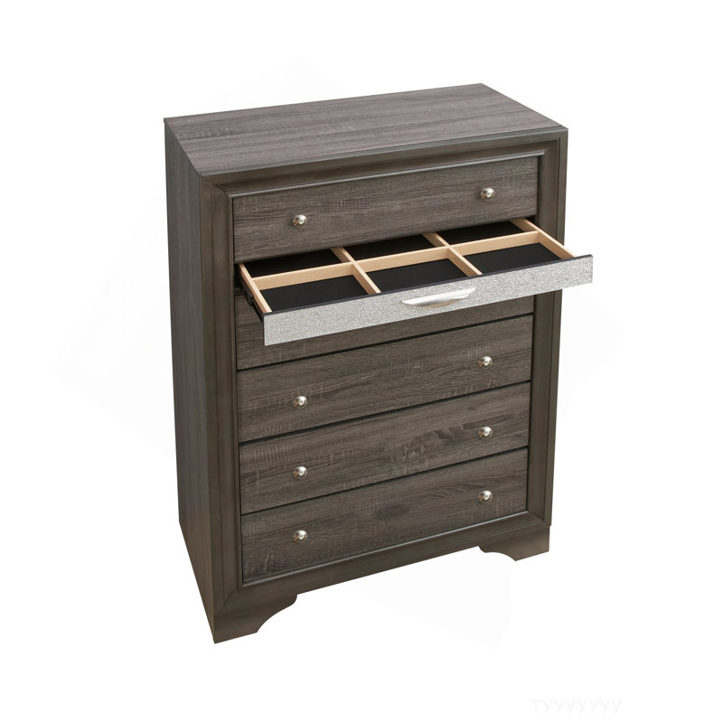 Commode Madrid, gris, Gris