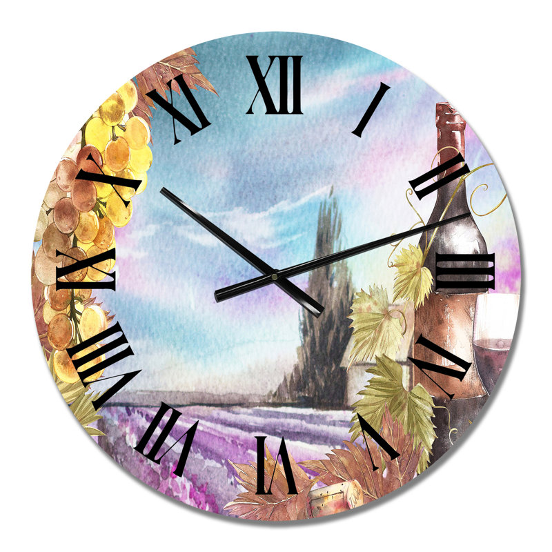 Horloge murale très grande, Moyen