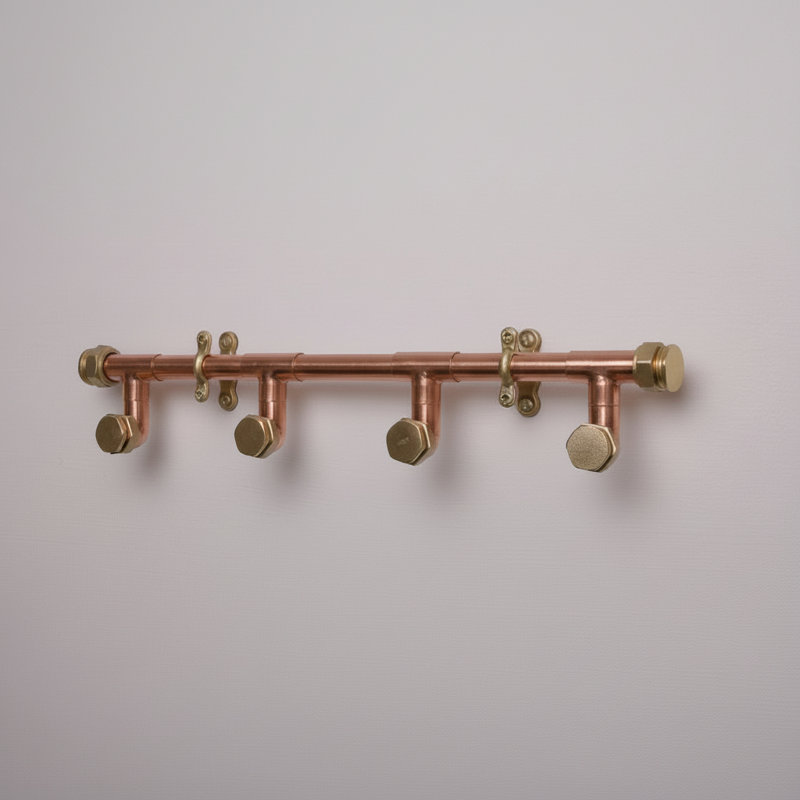 Pilton Wall Mounted Hook Rack
