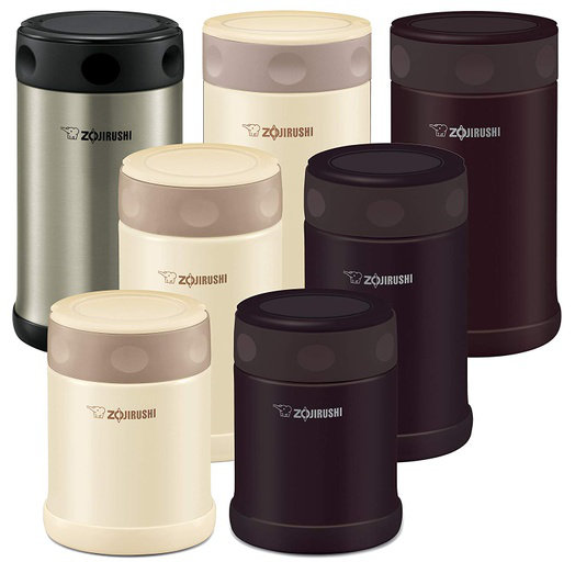 Zojirushi Stainless Steel Food Jar, Dark Brown