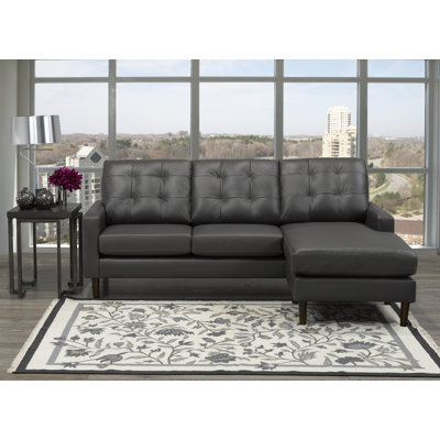 Teressa Upholstered L-Shaped Sectional Right Hand Facing