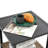 3pcs rocking rattan set wholesale leisure chair outdoor rattan rocking chair set Gray-1286518548