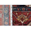 Wool Area Rug in Red