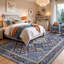 Tapis d'intérieur délavé et antidérapant-1138604933